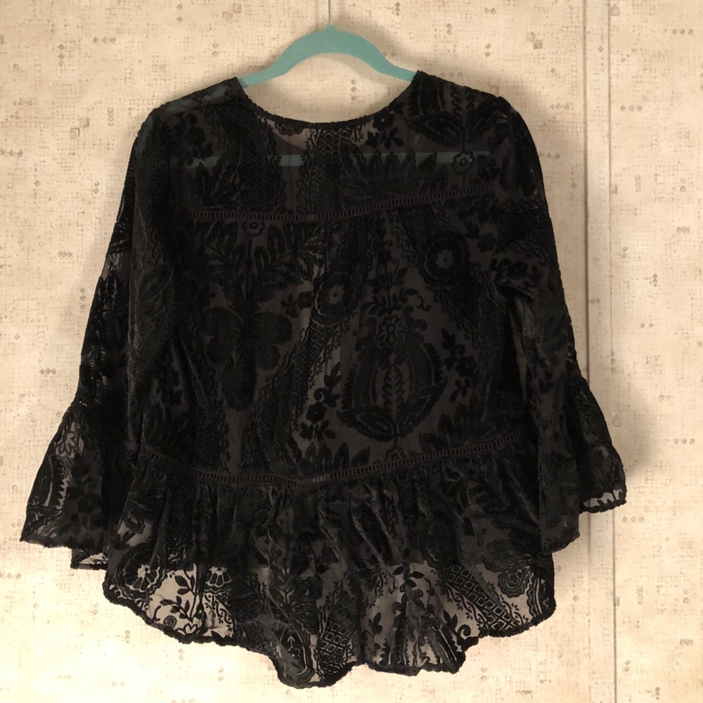 Open back dressy Miami top